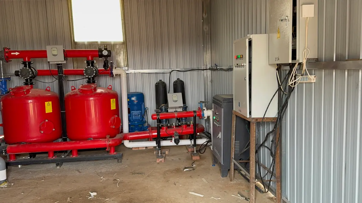 Real farm irrigation project