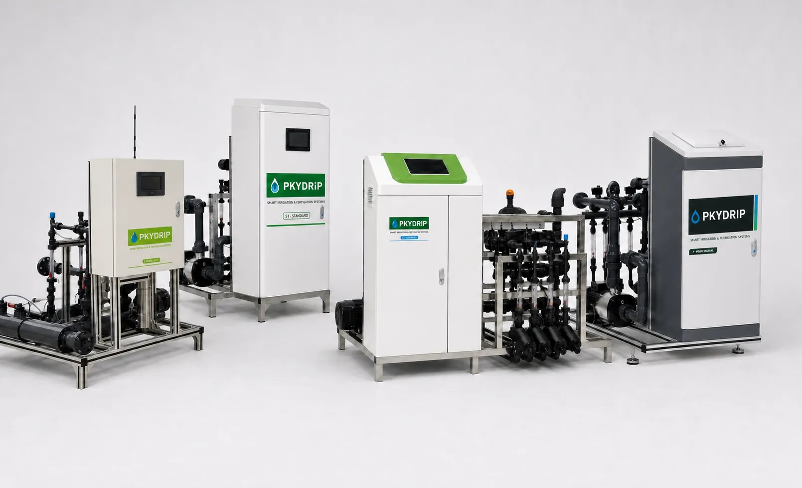 PKYDrip automatic fertigation product family for OEM and project supply