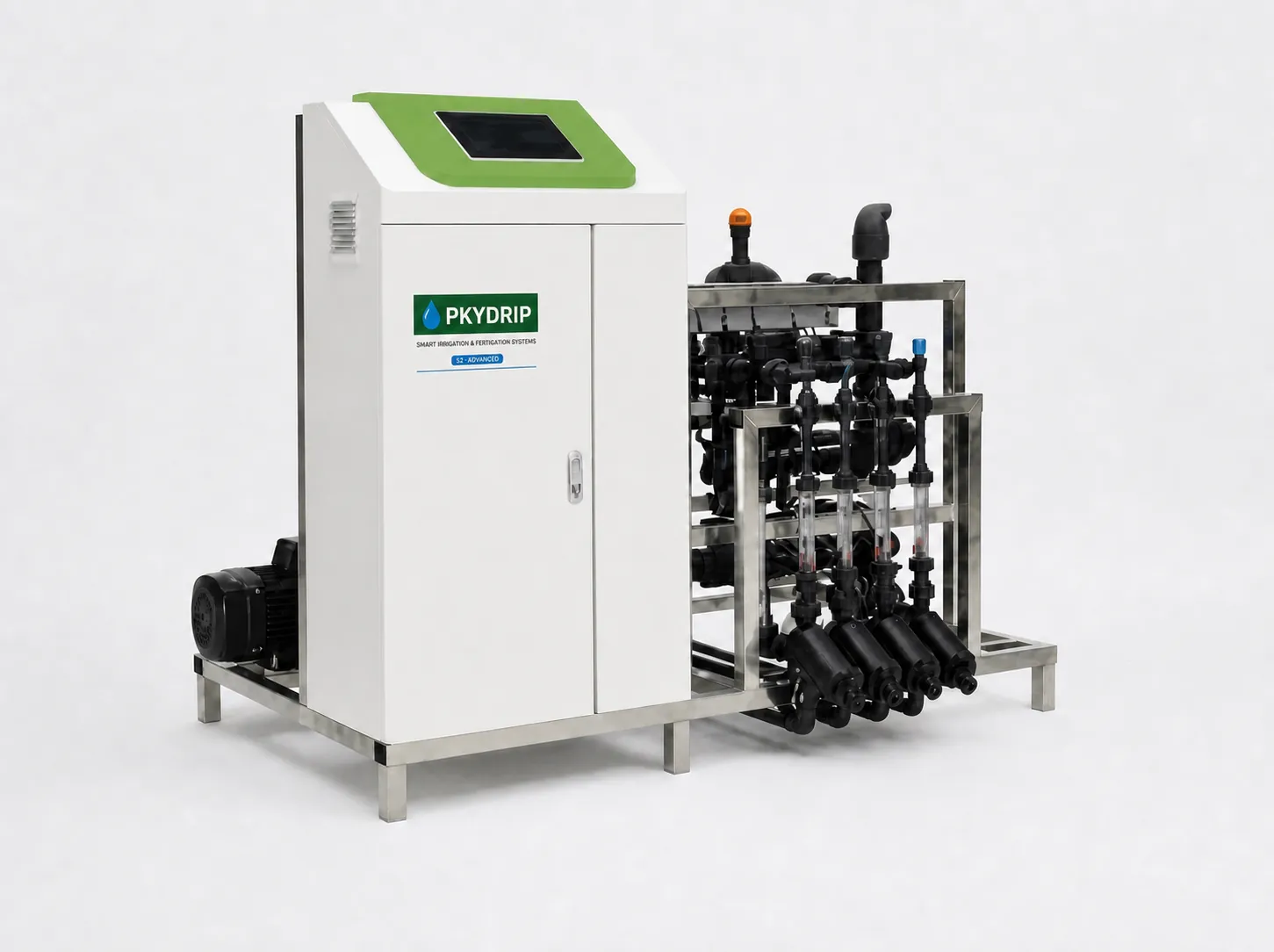 PKYDrip Standard Series fertigation system for EC and pH control